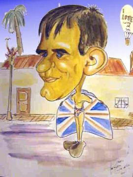 Primera caricatura insertada en sucaricatura.com en el ao 2001