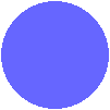 círculo azulado